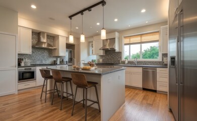 modern kitchen interior