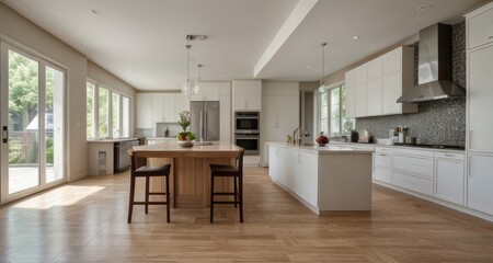 Fototapeta premium modern kitchen interior