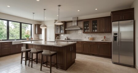 modern kitchen interior