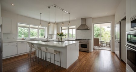 modern kitchen interior