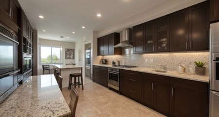 modern kitchen interior