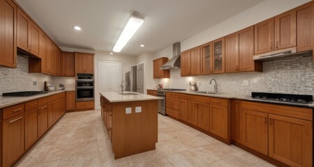 modern kitchen interior