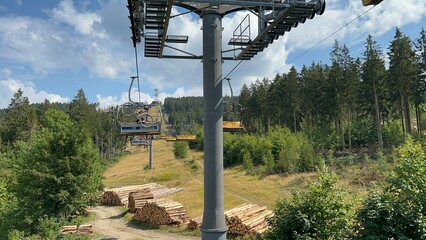 car in the mountains