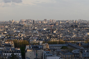 Vue sur PARIS de Montmartre