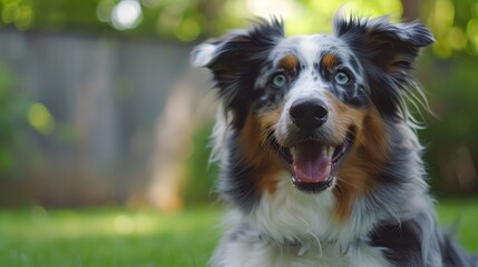 Fototapeta premium オーストラリアン・シェパード