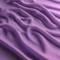 Breathable fabric dry light purple soft mesh holes floating purple background.