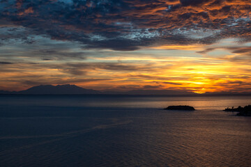 Obraz premium Sithonia coastline near Agios Ioannis Beach, Chalkidiki, Greece
