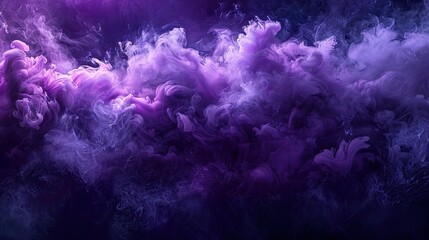 A purple smokey cloud with a purple background