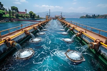 Seawater Transformation: Desalination Plant Provides Vital Drinking Water Resource