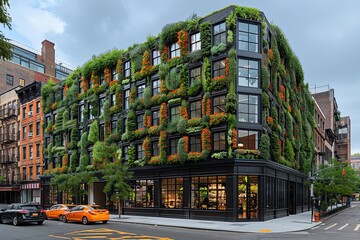 Panoramic Windows of a Living, Breathing Building: Plants Clad Walls Chronicles