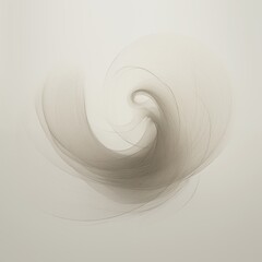 Abstract art wave and line