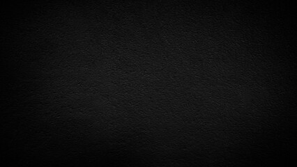 Abstract Black wall texture for pattern background. wide panorama picture. Black wall texture rough background dark concrete old grunge background black, texture background template page web banner