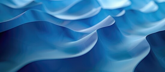 Obraz premium Blue abstract background with a soft drop shadow and gentle lighting. Perfect for showcasing products.