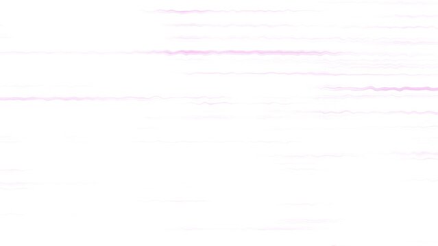 Abstract white background animation with animated purple waving lines texture seamless loop animation motion video background