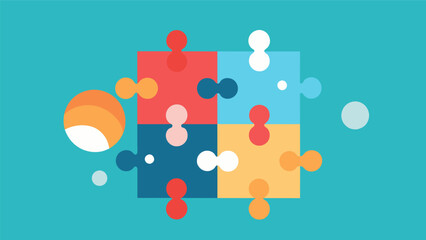 A series of puzzle pieces coming together to form a complete picture representing the integration and wholeness achieved through a successful ketamine.