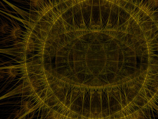 Imaginatory fractal abstract background Image