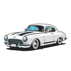 classic car illustration transparent background