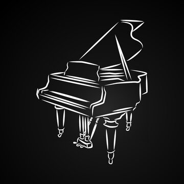 Pianoforte stilizzato