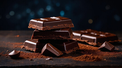 "Chocolate Celebration: Dark Delights for World Chocolate Day"