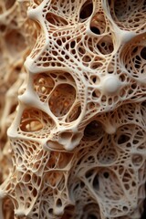 Intricate natural structure with organic patterns
