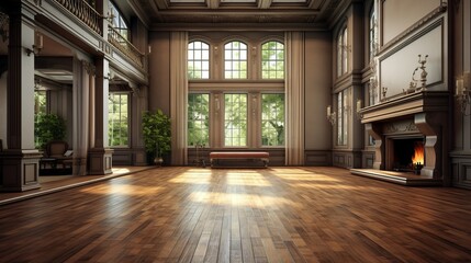 Fototapeta premium interior of a house