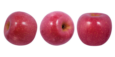 Apple fruits isolated on white background