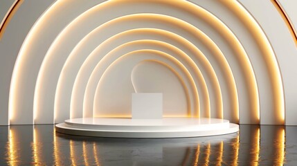 Obraz premium background wedding modern 3D rendering