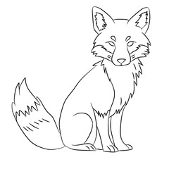 illustration of a fox