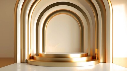 Fototapeta premium background wedding modern 3D rendering