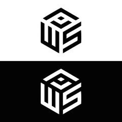 WAS set ,WAS logo. W A S design. White WAS letter. WAS, W A S letter logo design. Initial letter WAS letter logo set, linked circle uppercase monogram logo. W A S letter logo vector design.	