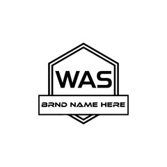 WAS set ,WAS logo. W A S design. White WAS letter. WAS, W A S letter logo design. Initial letter WAS letter logo set, linked circle uppercase monogram logo. W A S letter logo vector design.	