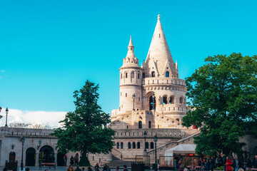 Fishermen's Bastion in Budapest, Hungary