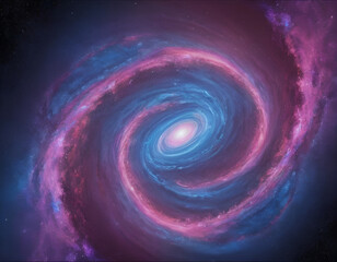 spiral galaxy background