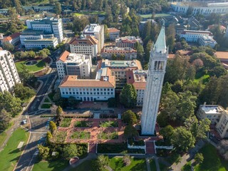 Fototapeta na wymiar Berkeley University Campus, California, United States of America.