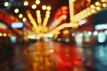 blurred photograph of Casino, outoffocus photograp.