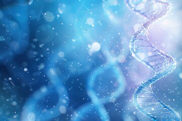 medical background with DNA