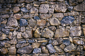 Retro style design decorative irregular cracked real stone wall surface motley stone 1