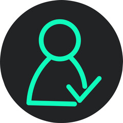 user person symbol,graphic avatar icon symbol.simple design