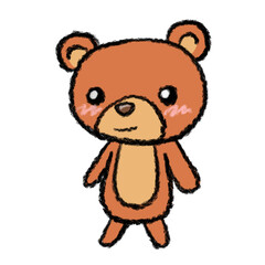 Illustration of a cute bear