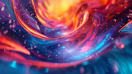 Obraz premium abstract background, modern 3d wallpaper vibrant colors 