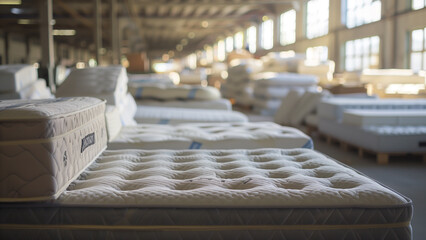 Art of Comfort: Mattresses in Various Sizes Under Production