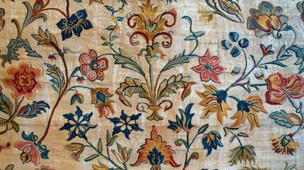 Timeless Floral Fabric in Traditional Patterns
