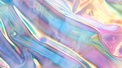 Hologram background design. A sparkling rainbow-colored sheet.