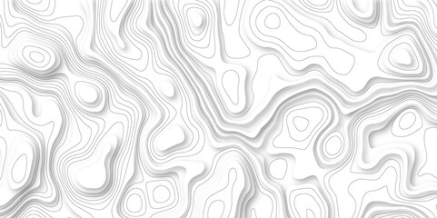Abstract 3D Papercut Topographic Design – Modern Layered White Geometric Background with Smooth Wavy Texture for Creative Wallpaper, Business Cards, Banners, Posters, and Website Templates.