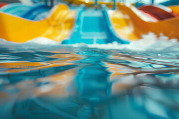 blurred photograph of Water park.