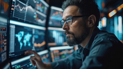 Fototapeta premium Investing in the market They are selected to appeal to investors who are looking for financial insights and opportunities.