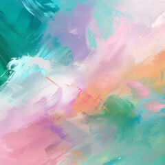 Beautiful Abstract Peaceful Watercolor Background