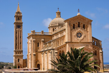 Basilica of the National Shrine of the Blessed Virgin of Ta' Pinu is a Roman Catholic minor...