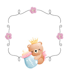 baby shower card © betania