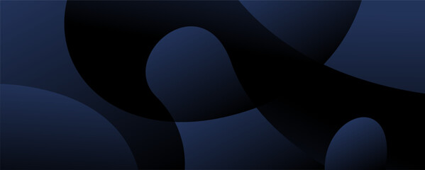 3D blue geometric fluid abstract background. Minimalist modern graphic design element cutout style concept for banner, flyer, card, or brochure cover